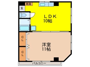 峰ビルの物件間取画像